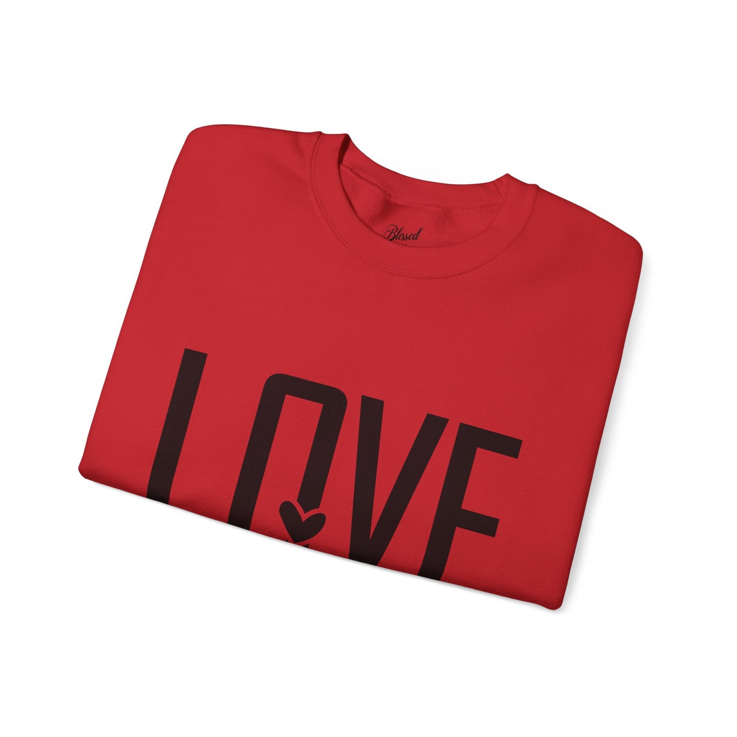 Crewneck Sweatshirt LOVE Design