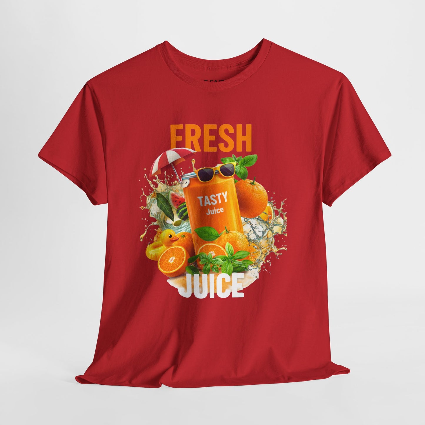 Fresh Juice T-Shirt — 'Fresh Tasty Juice' Fruit Graphic Tee