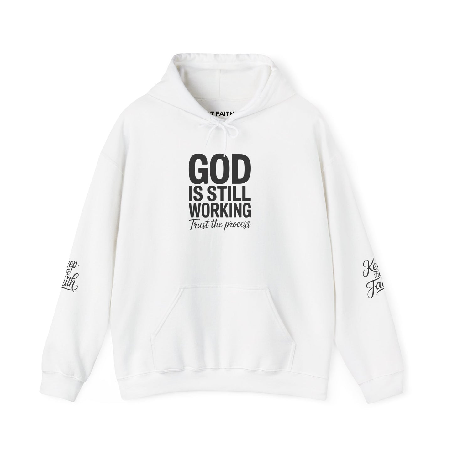 Keep The Faith Hoodie — Inspirational Religious Hooded Sweatshirt