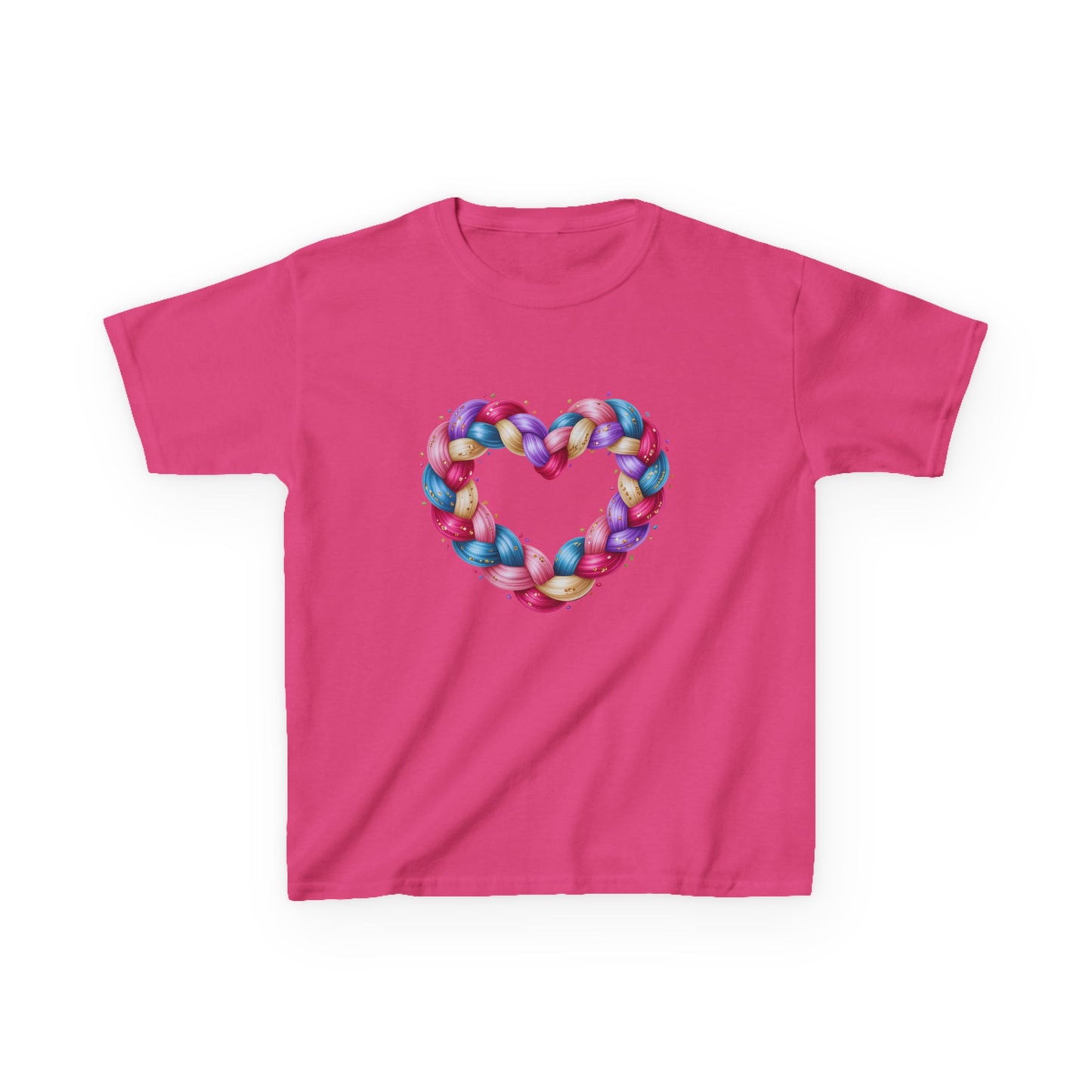 Pastel Heart Vibes Kids Tee