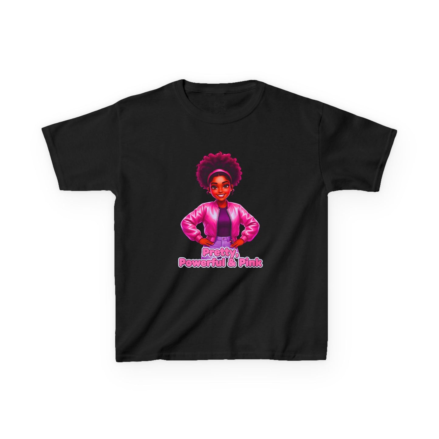 Pretty Powerful Pink Kids T-Shirt