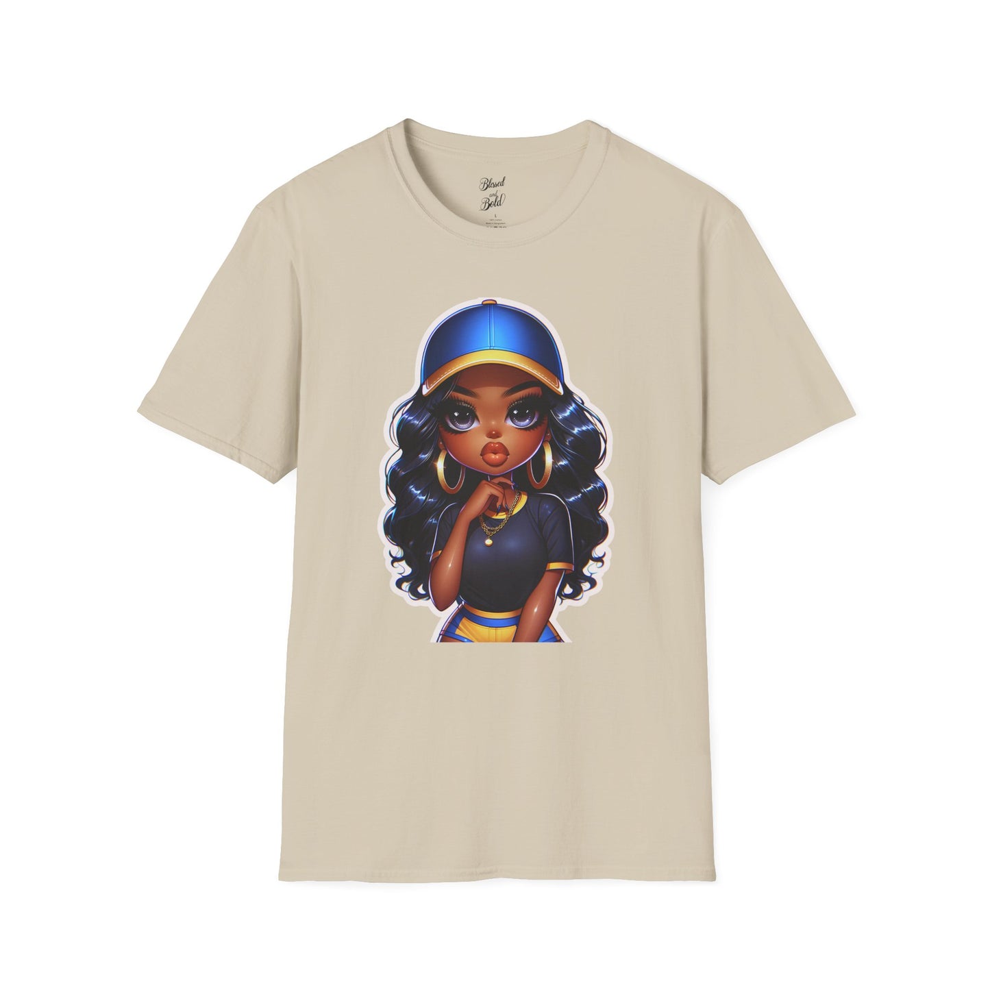 Graphic Tee: Bold & Beautiful Game Ready Glow Unisex Softstyle T-Shirt