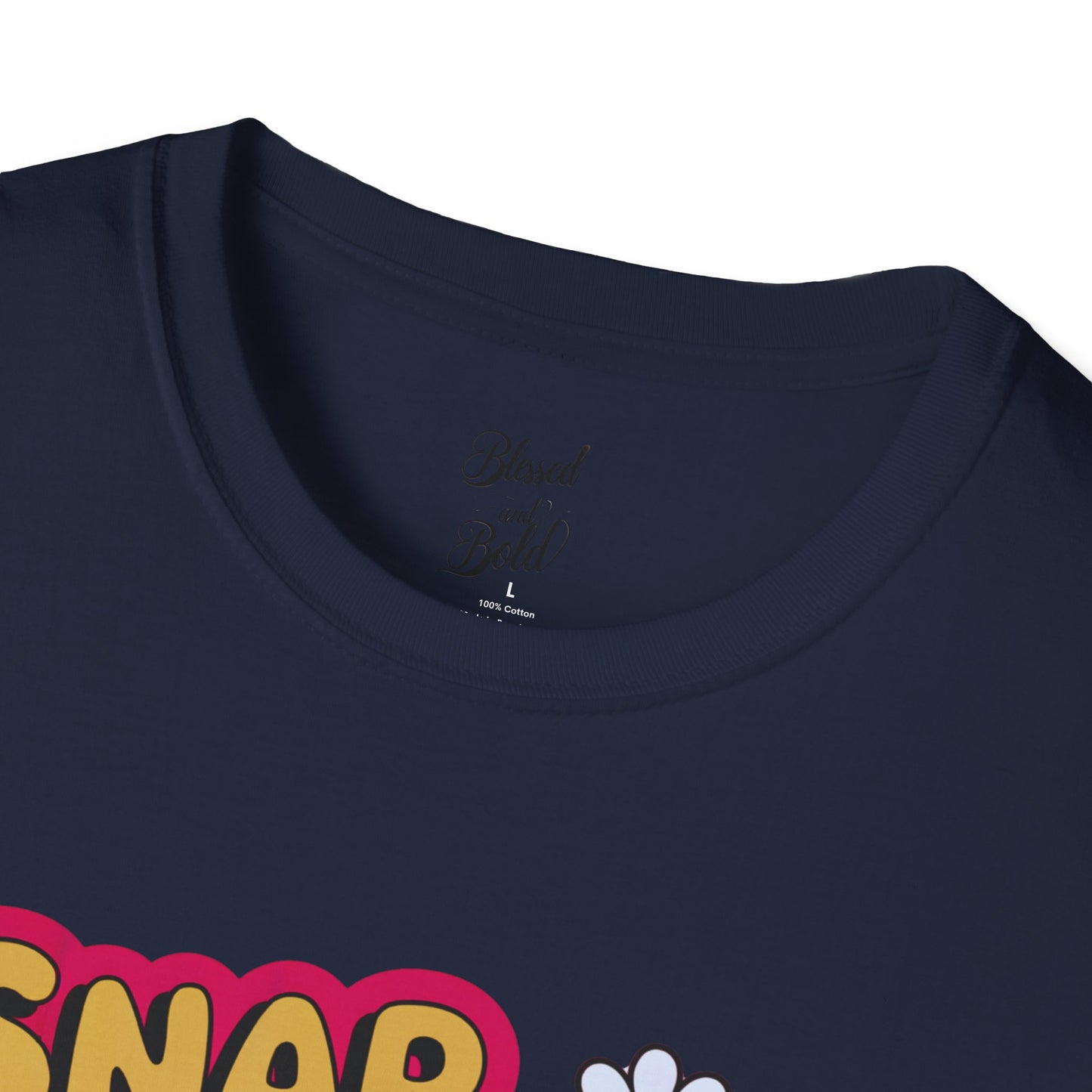 Unisex T-Shirt Snap That Bag Design
