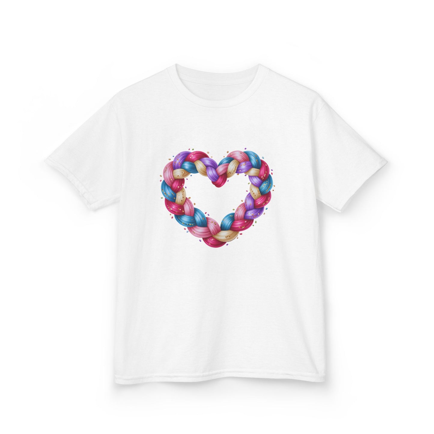 Pastel Heart Vibes Kids Tee