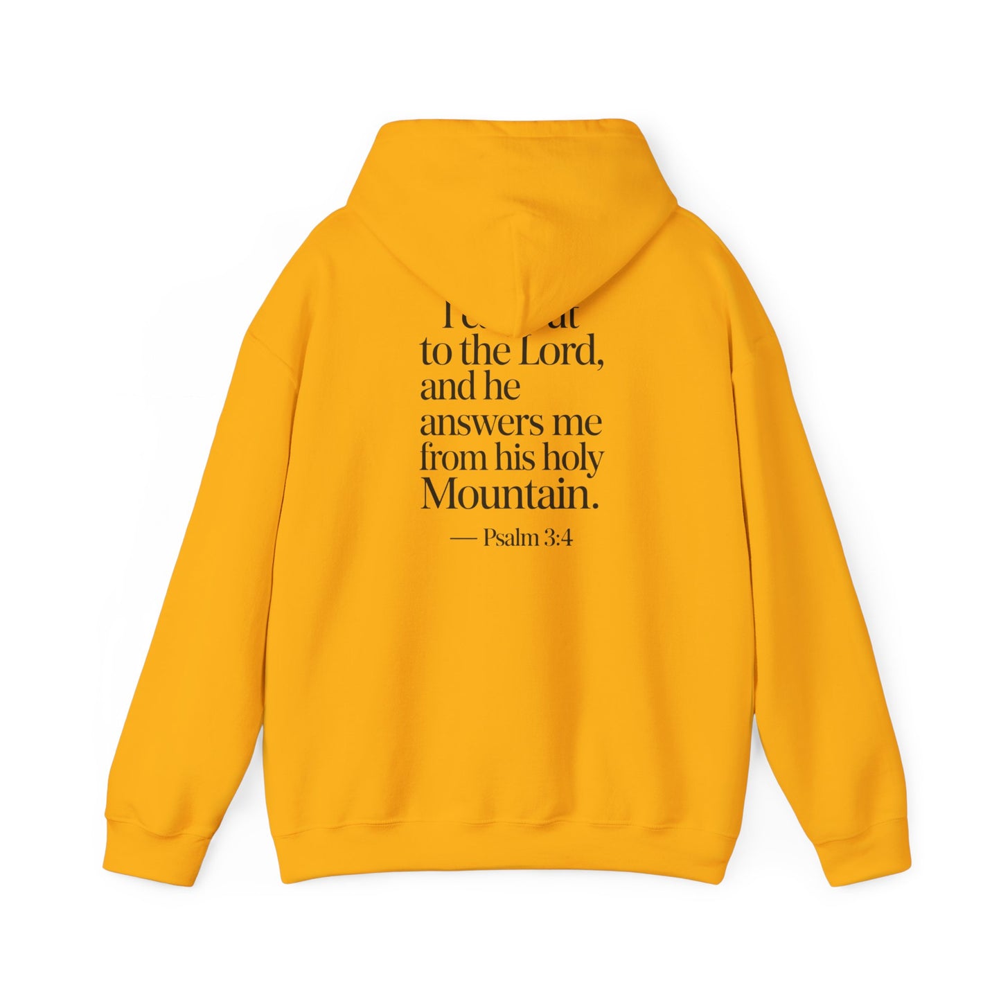 I Call Out to the Lord Hoodie — Christian Faith Pullover