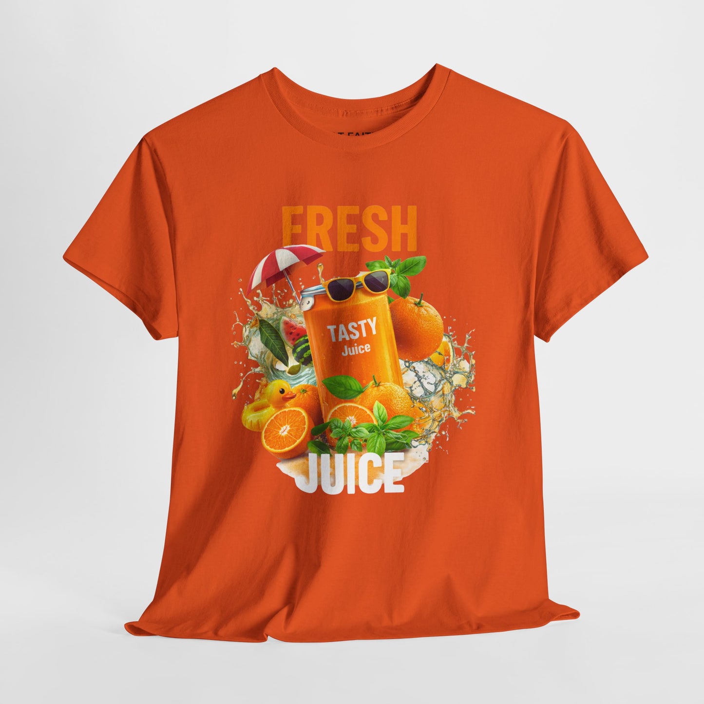 Fresh Juice T-Shirt — 'Fresh Tasty Juice' Fruit Graphic Tee