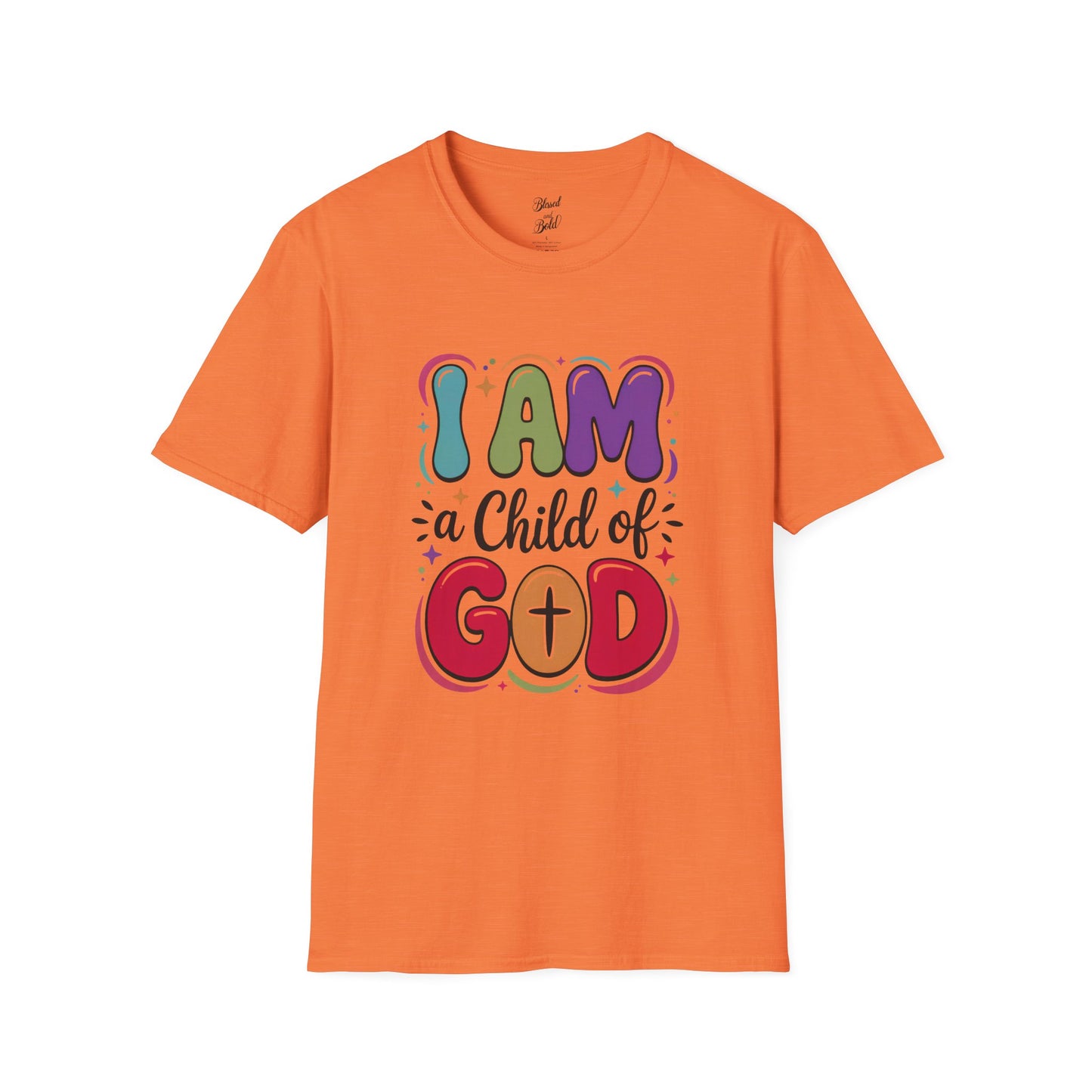 Christian Unisex Softstyle T-Shirt - I am a Child of God
