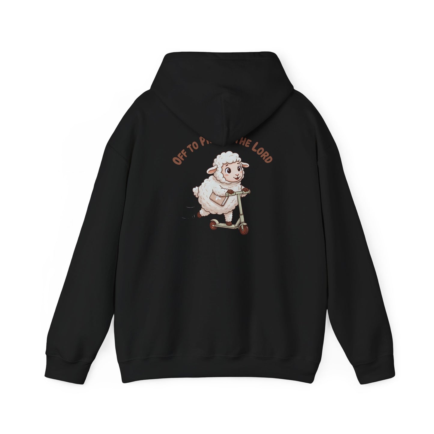 Christian 'Off to Praise the Lord' Hoodie — Faith-Based Religious Pullover