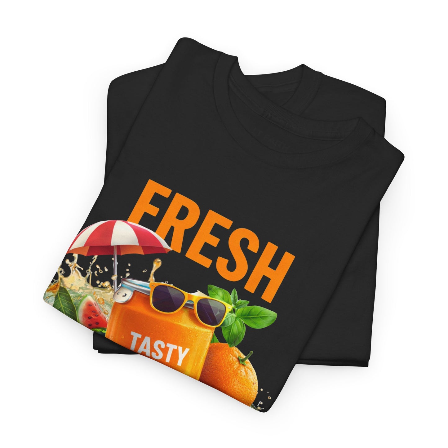 Fresh Juice T-Shirt — 'Fresh Tasty Juice' Fruit Graphic Tee