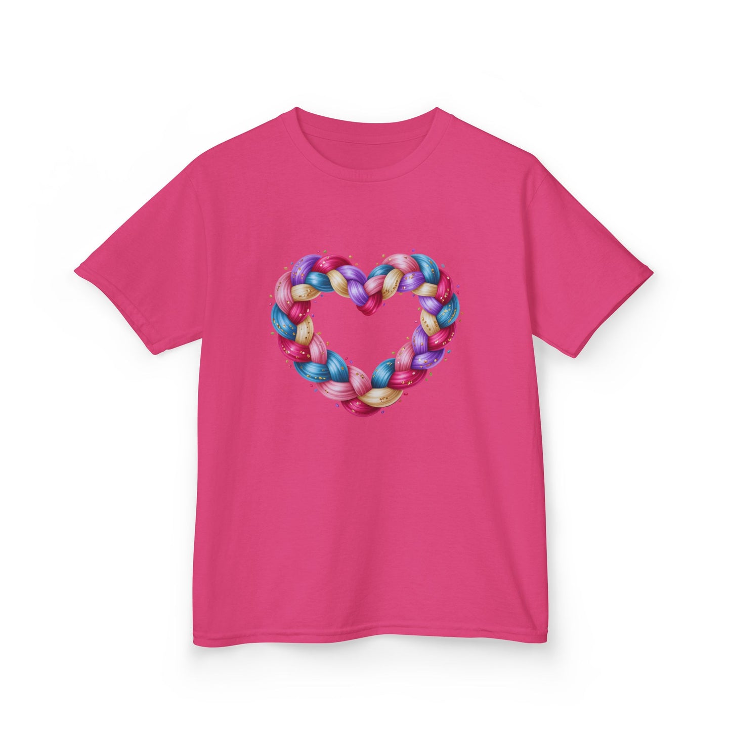 Pastel Heart Vibes Kids Tee