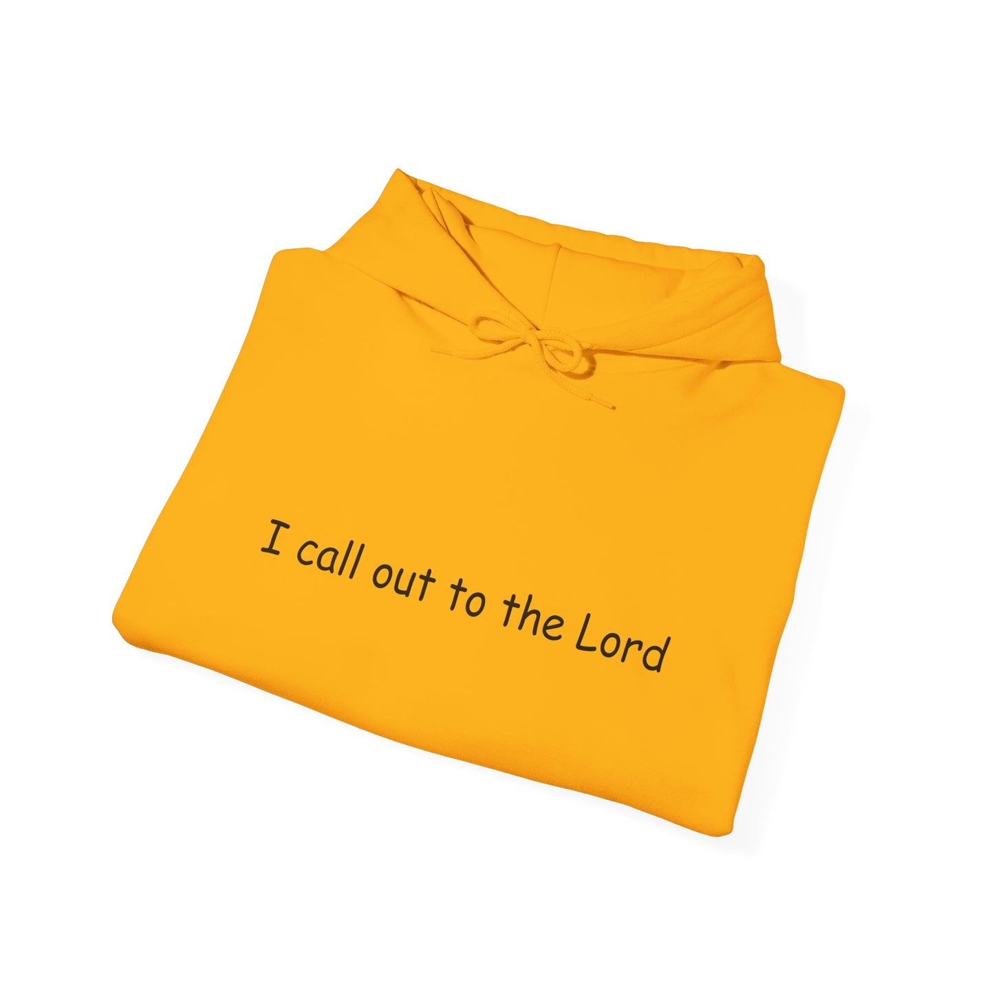 I Call Out to the Lord Hoodie — Christian Faith Pullover