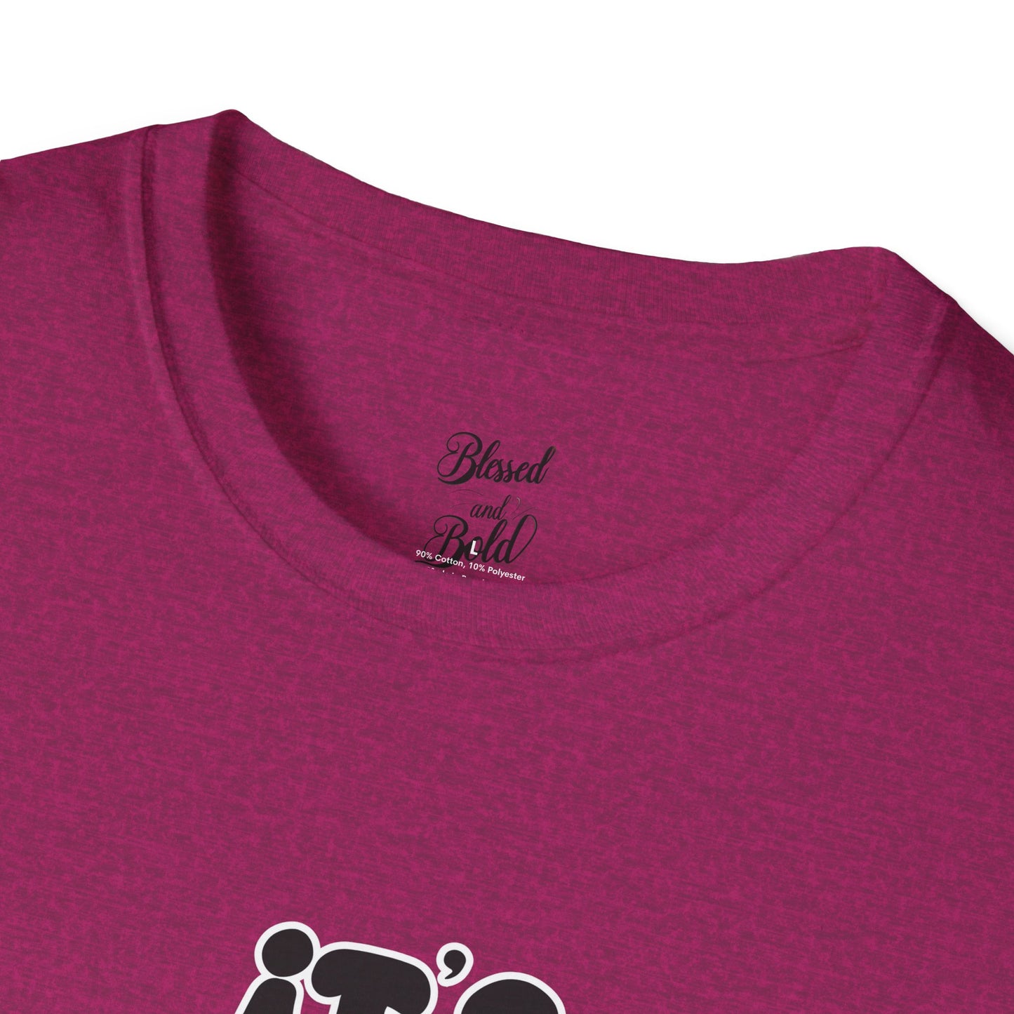 Christian Unisex T-Shirt - 'It's Never Luck, It's Always God'