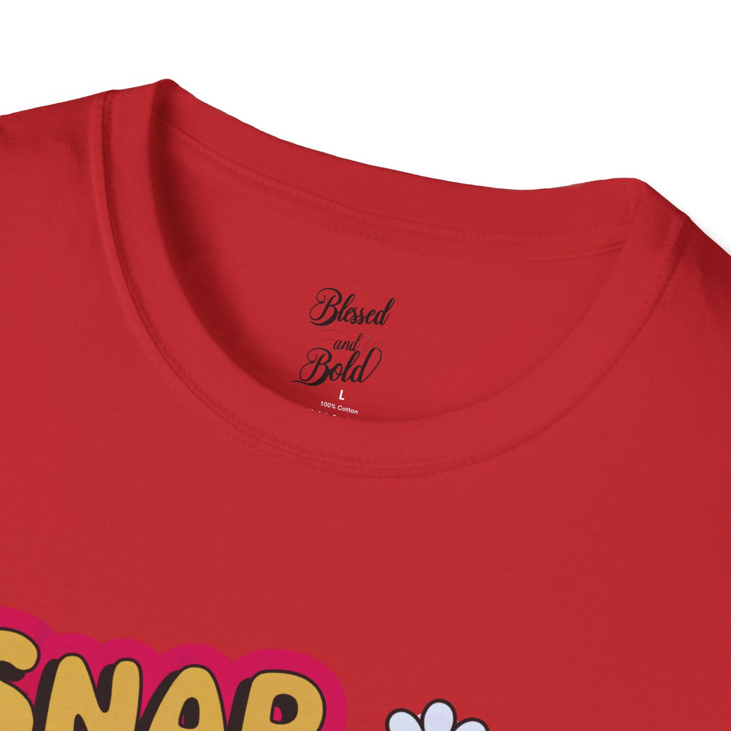 Unisex T-Shirt Snap That Bag Design