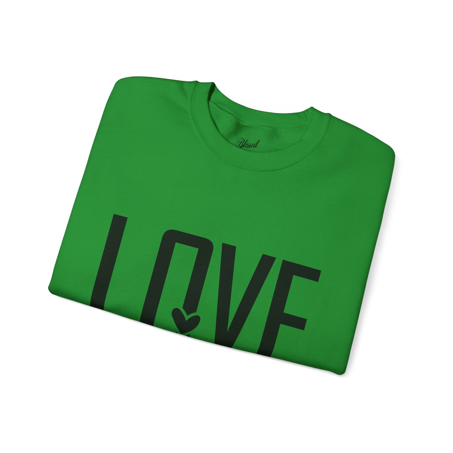 Crewneck Sweatshirt LOVE Design