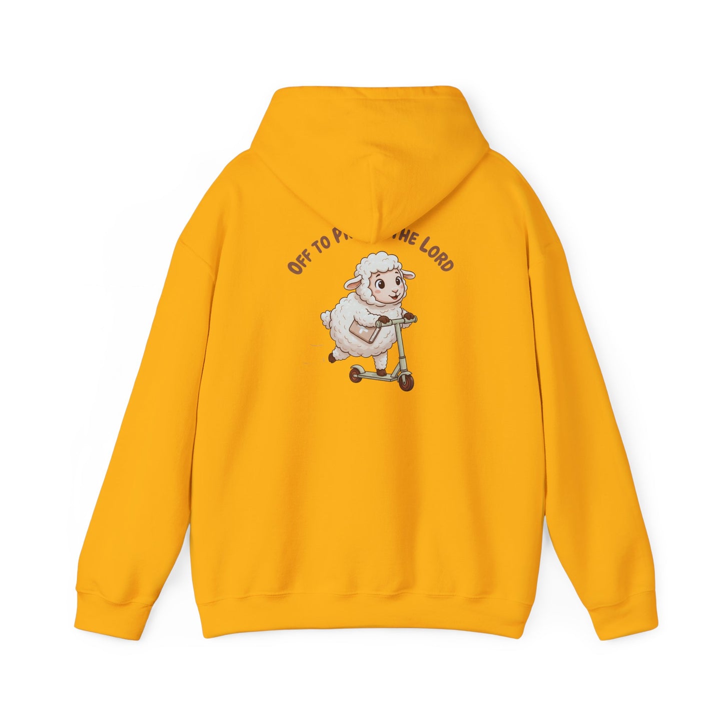 Christian 'Off to Praise the Lord' Hoodie — Faith-Based Religious Pullover