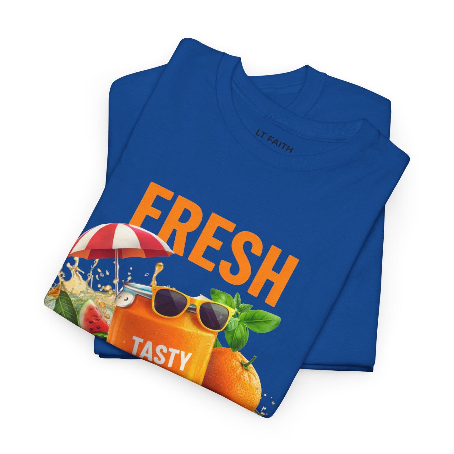 Fresh Juice T-Shirt — 'Fresh Tasty Juice' Fruit Graphic Tee
