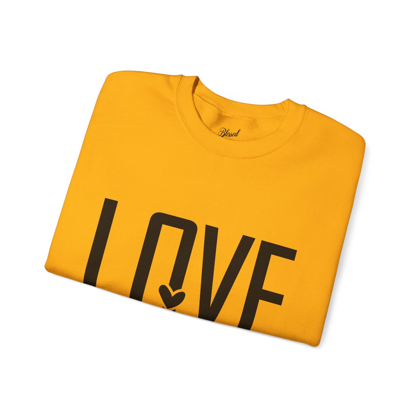 Crewneck Sweatshirt LOVE Design
