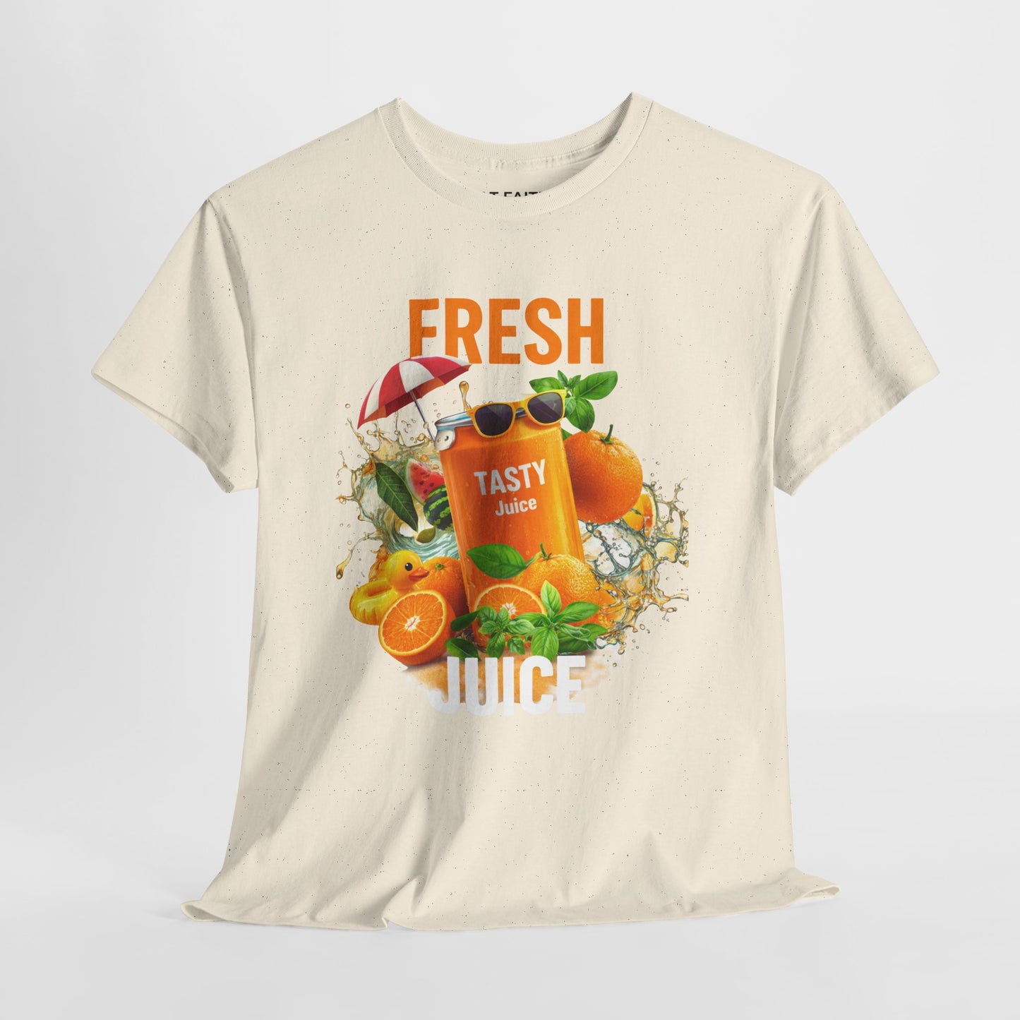 Fresh Juice T-Shirt — 'Fresh Tasty Juice' Fruit Graphic Tee