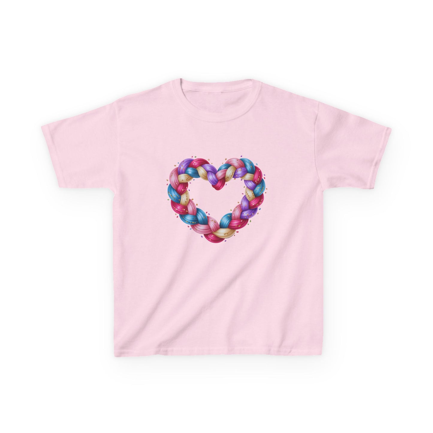 Pastel Heart Vibes Kids Tee