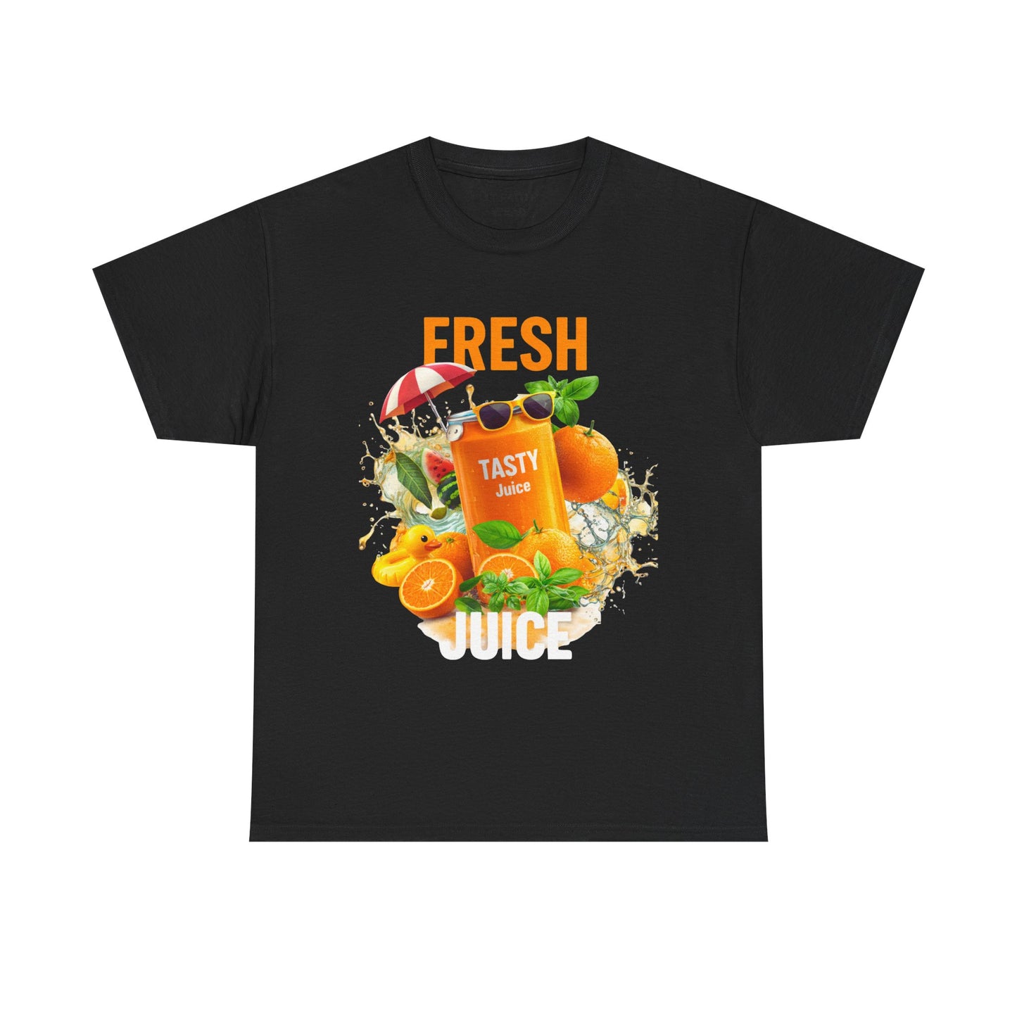 Fresh Juice T-Shirt — 'Fresh Tasty Juice' Fruit Graphic Tee