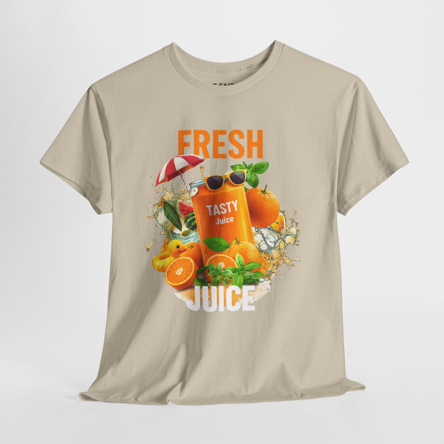 Fresh Juice T-Shirt — 'Fresh Tasty Juice' Fruit Graphic Tee