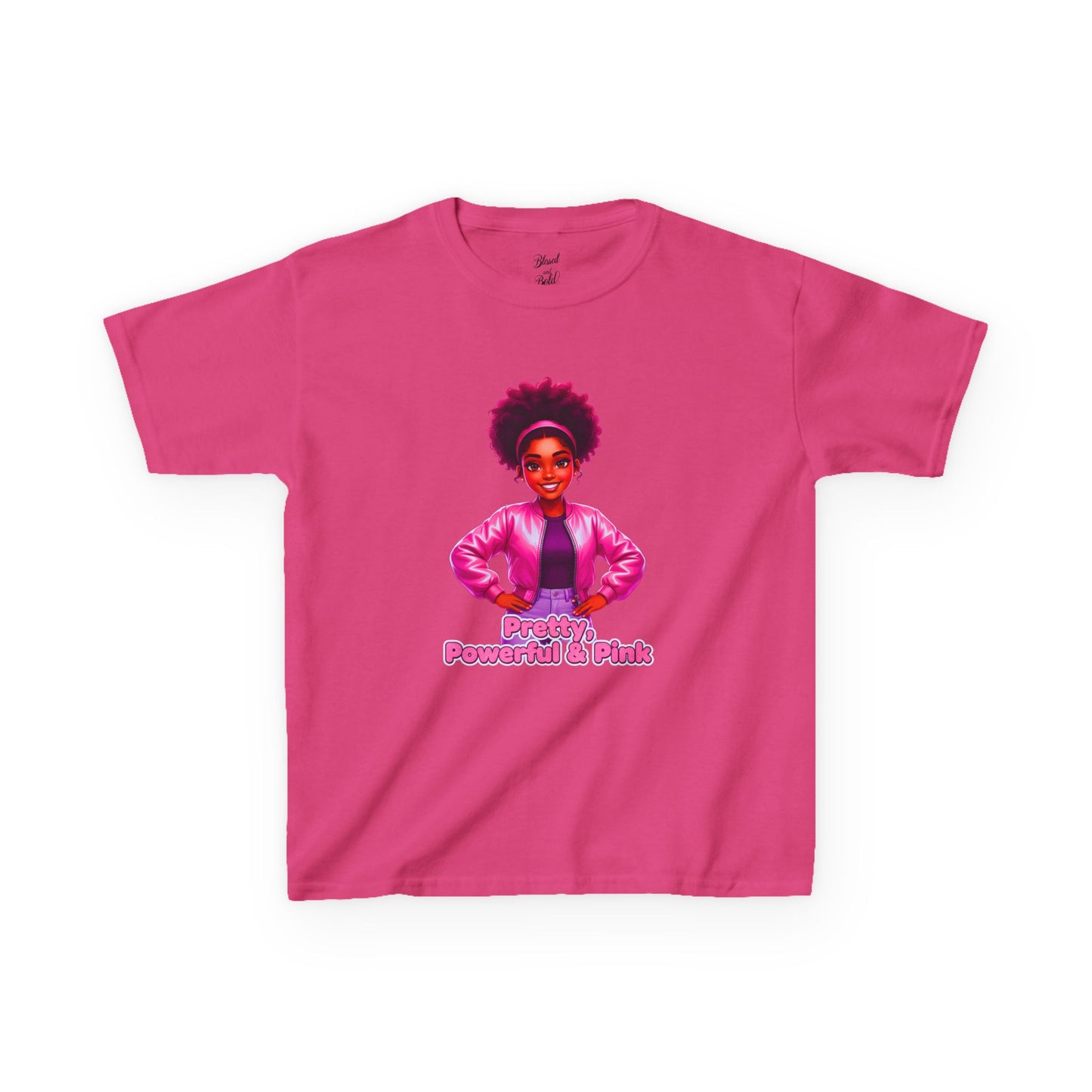 Pretty Powerful Pink Kids T-Shirt