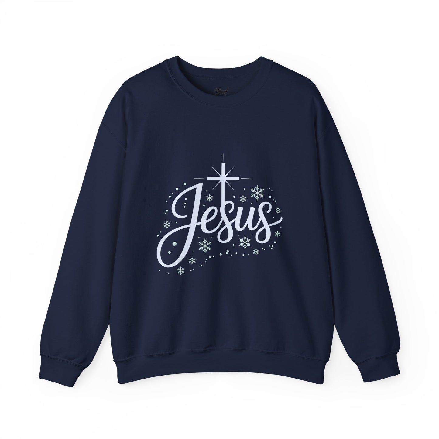 Christmas Sweatshirt - Jesus The Reason for the Snowy Season
