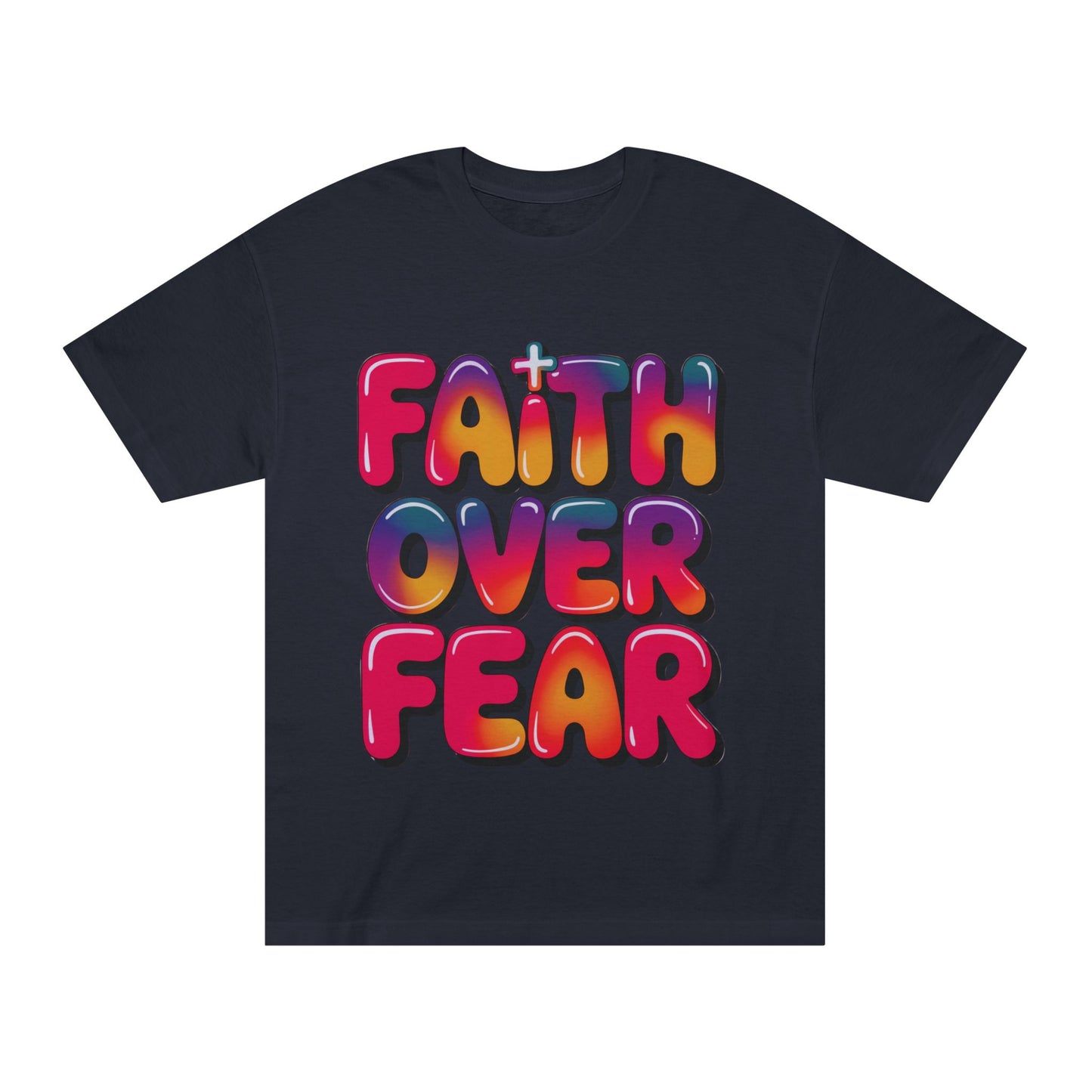 Faith Over Fear Christian T-Shirt — Women’s Inspirational Graphic Tee