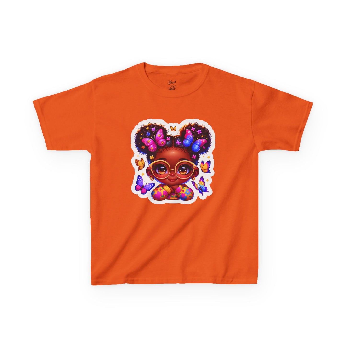 Kids Tee - Glow Girl: Sweet, Smart & Sparkly Design