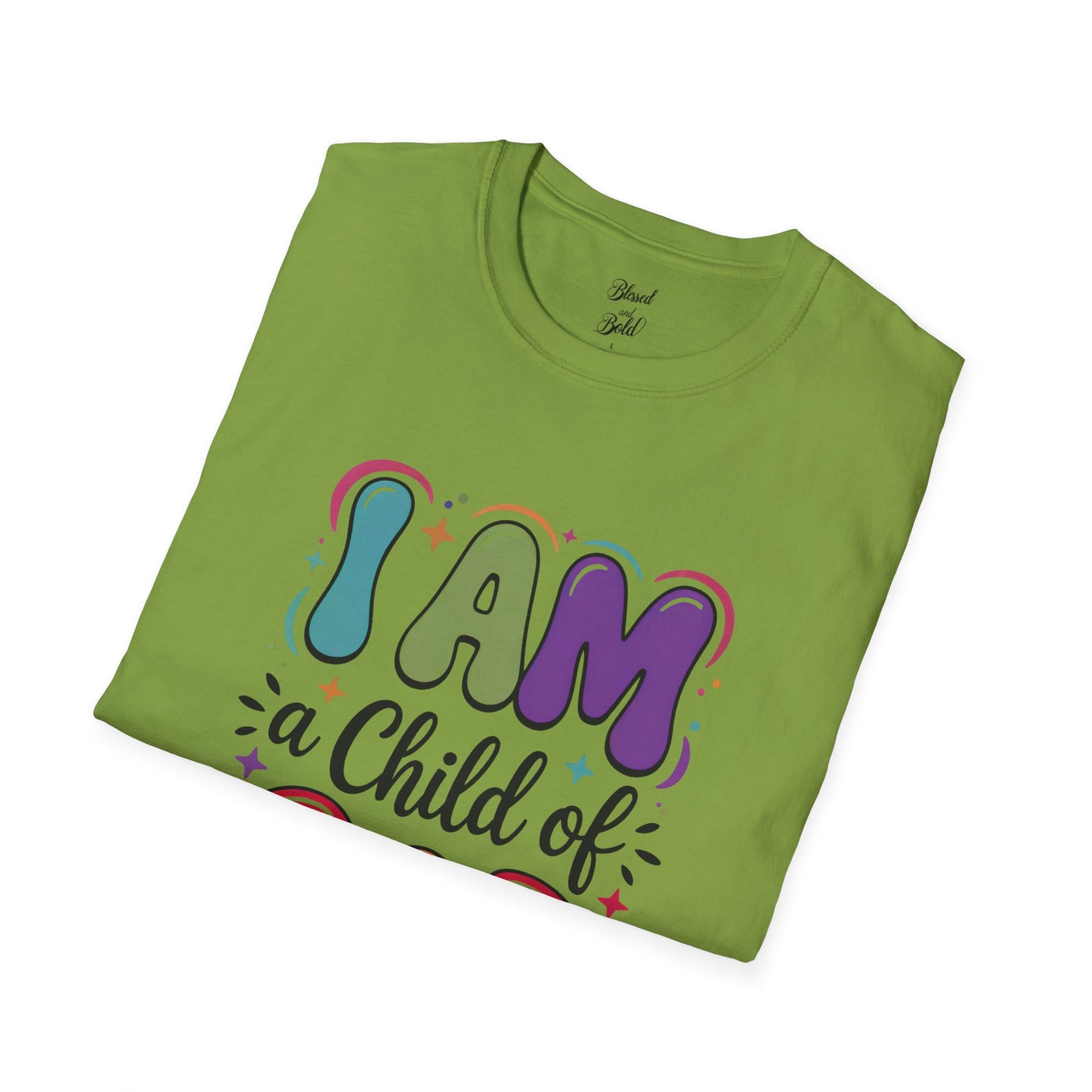 Christian Unisex Softstyle T-Shirt - I am a Child of God