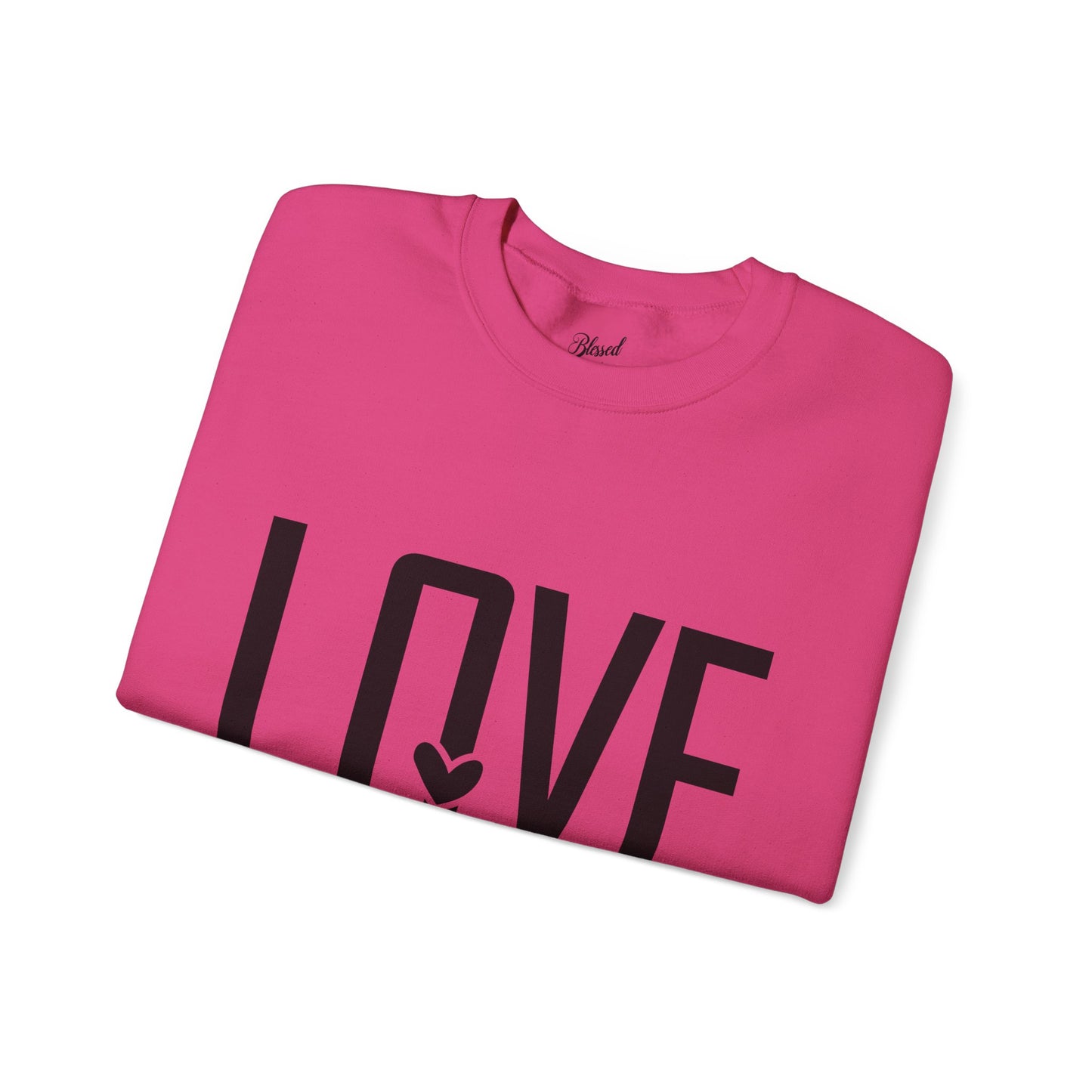 Crewneck Sweatshirt LOVE Design