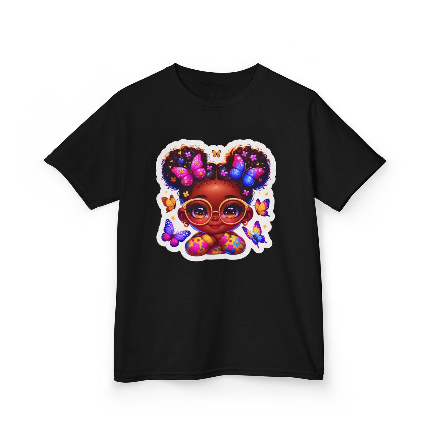 Kids Tee - Glow Girl: Sweet, Smart & Sparkly Design