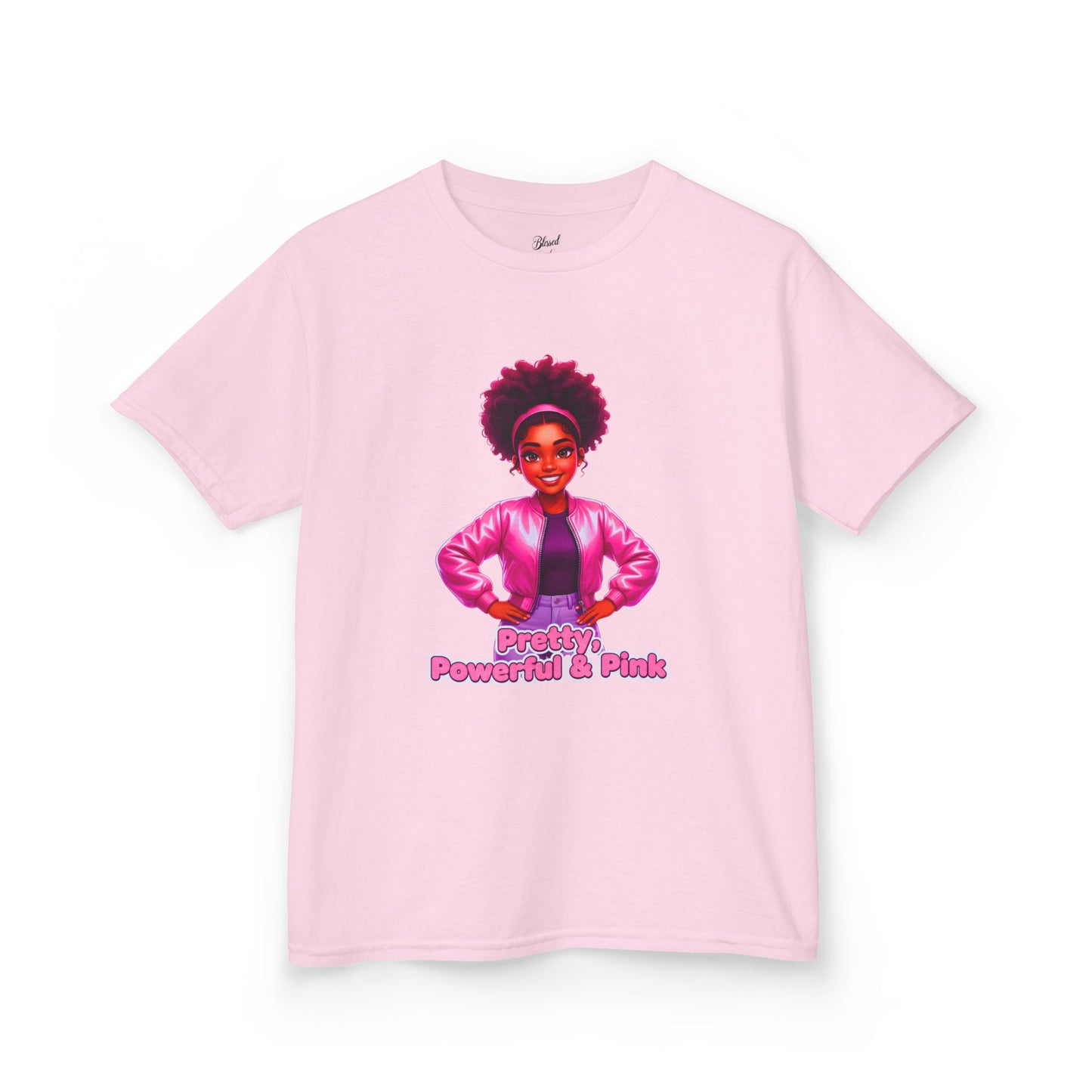 Pretty Powerful Pink Kids T-Shirt
