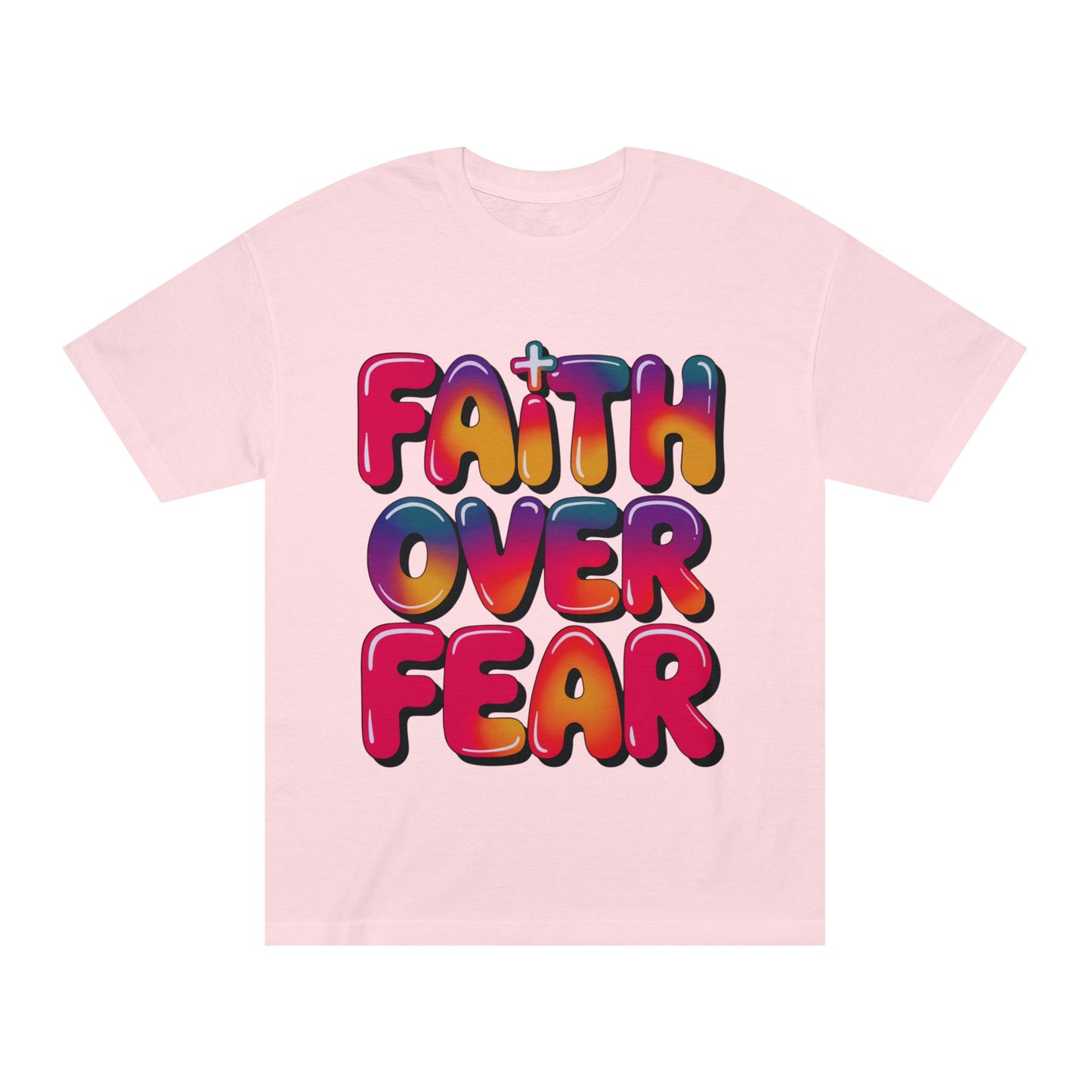 Faith Over Fear Christian T-Shirt — Women’s Inspirational Graphic Tee