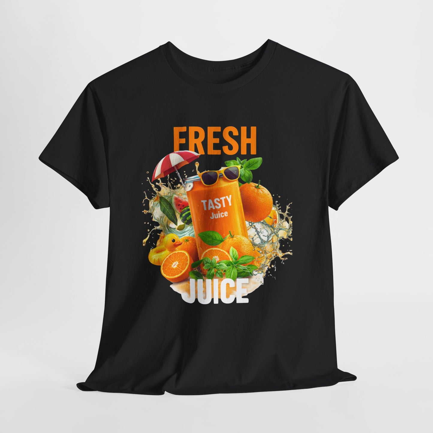 Fresh Juice T-Shirt — 'Fresh Tasty Juice' Fruit Graphic Tee