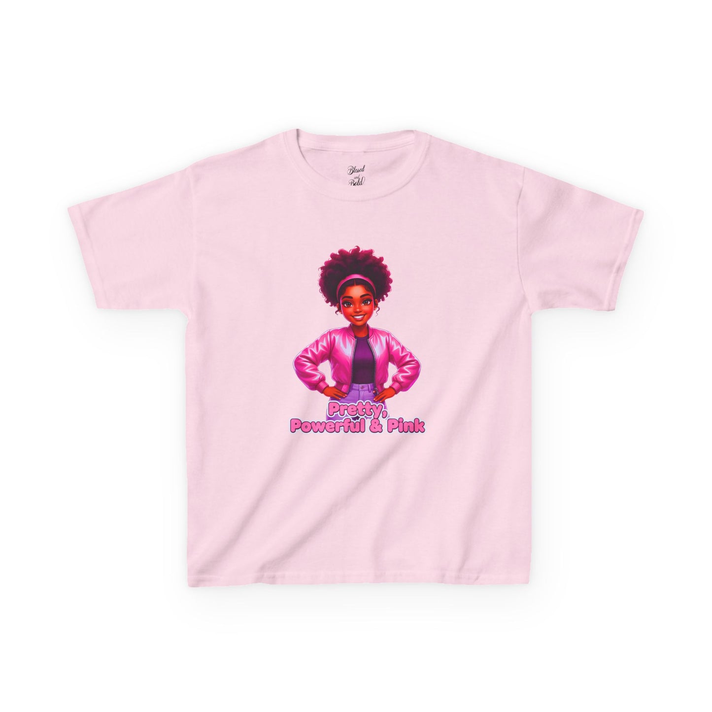 Pretty Powerful Pink Kids T-Shirt