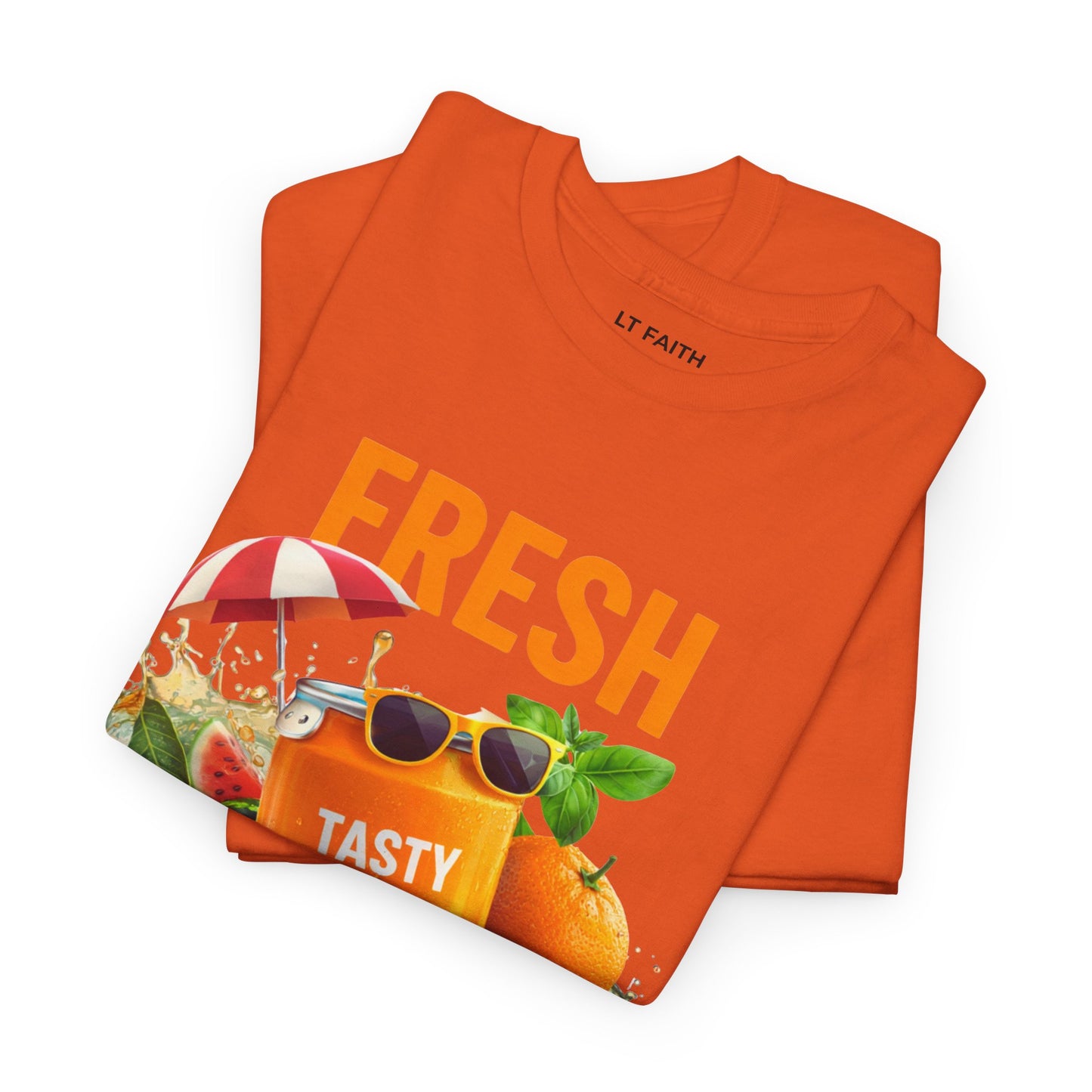 Fresh Juice T-Shirt — 'Fresh Tasty Juice' Fruit Graphic Tee