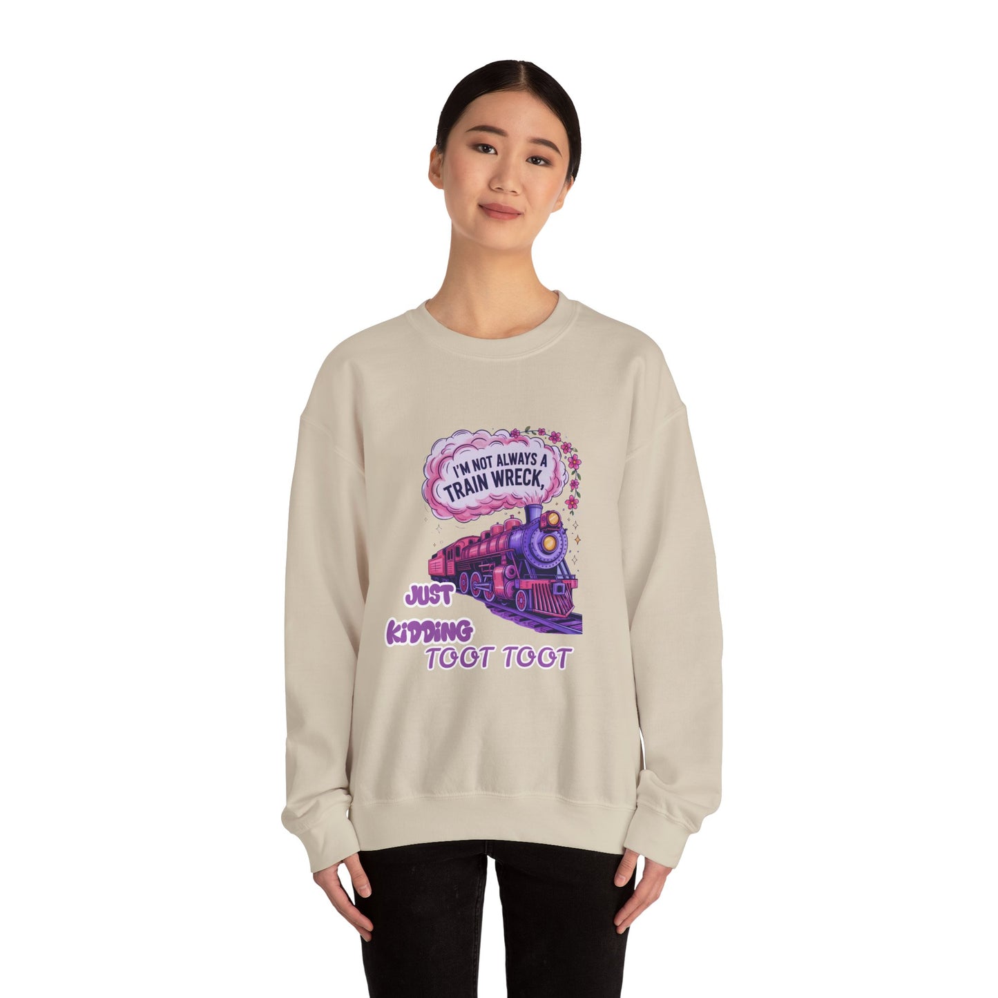 Crewneck Sweatshirt TOOT TOOT Design