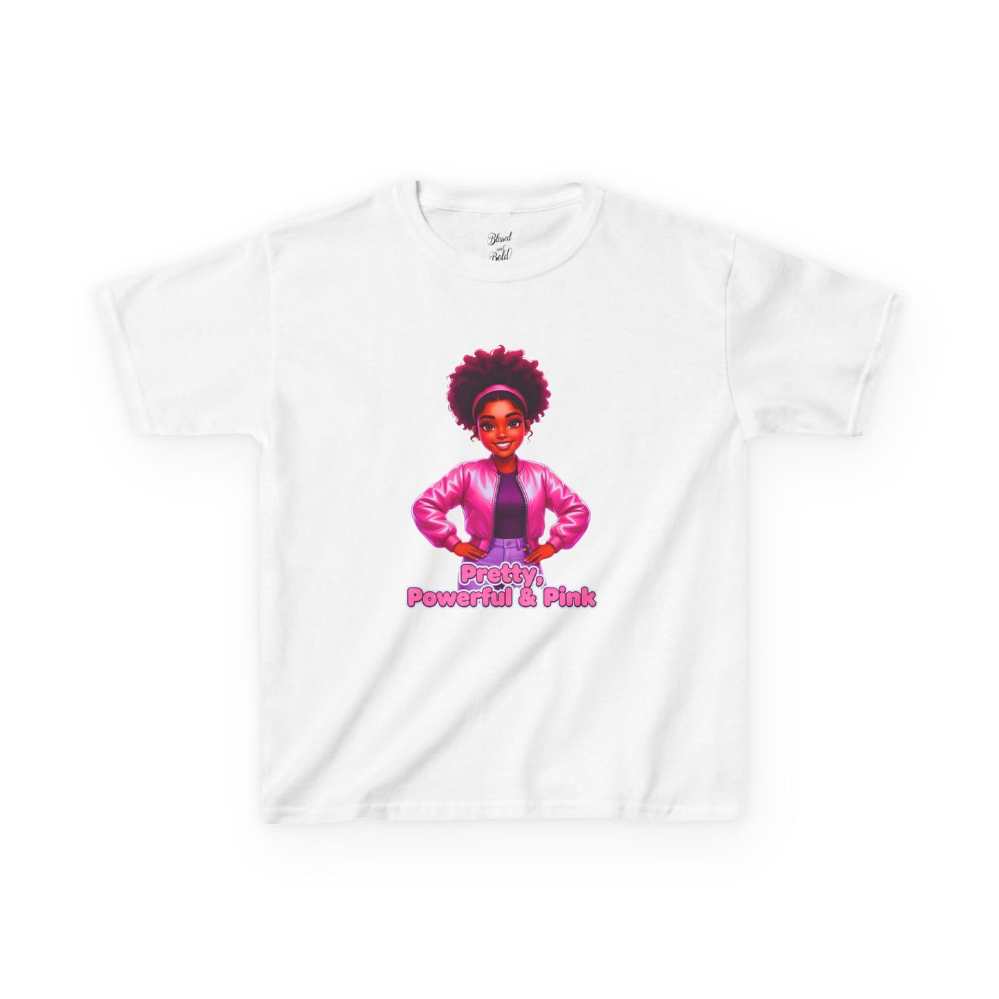 Pretty Powerful Pink Kids T-Shirt