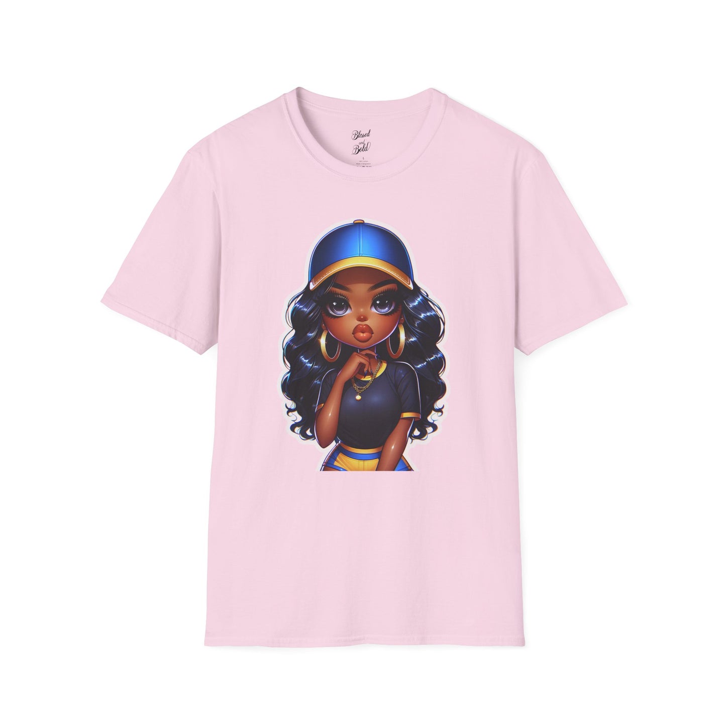Graphic Tee: Bold & Beautiful Game Ready Glow Unisex Softstyle T-Shirt