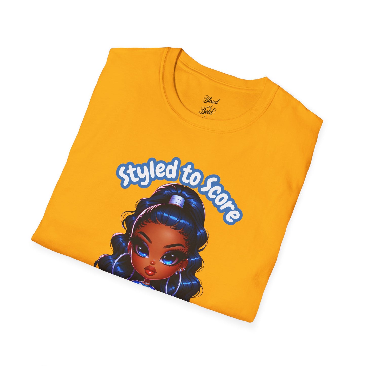 Softstyle T-Shirt Styled to Score