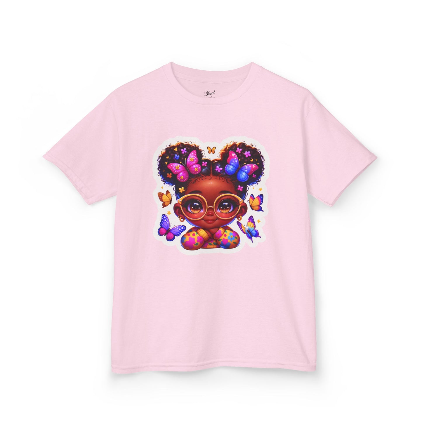 Kids Tee - Glow Girl: Sweet, Smart & Sparkly Design