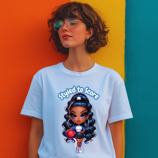 Softstyle T-Shirt Styled to Score