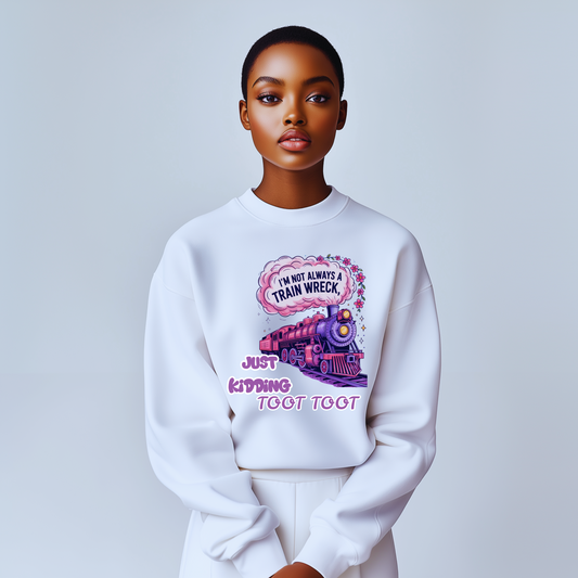 Crewneck Sweatshirt TOOT TOOT Design