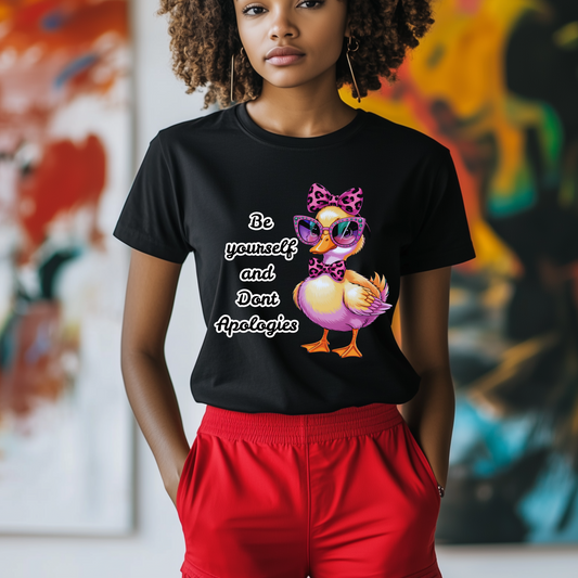 Be Yourself Unisex T-Shirt - Inspirational Quote Design