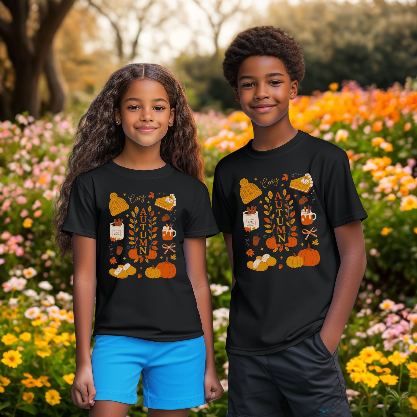 Youth Tee - Cozy Autumn