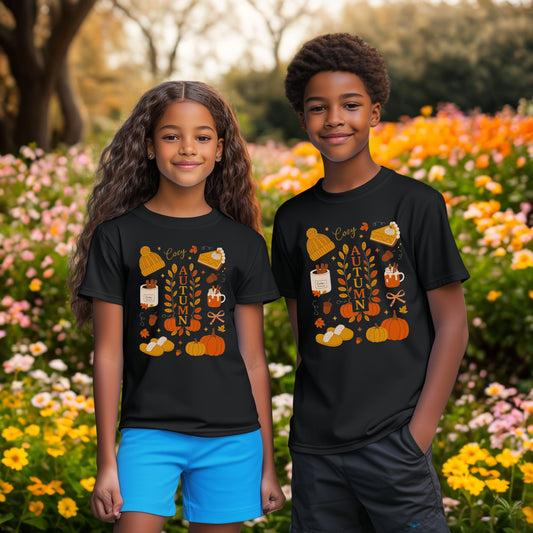 Youth Tee - Cozy Autumn