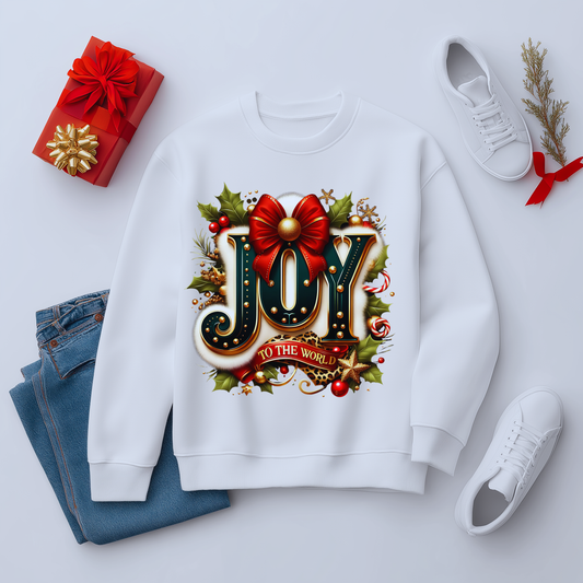 Crewneck Sweatshirt Joy to the World