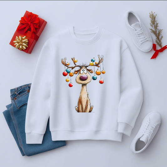 Crewneck Sweatshirt: Decked Out & Done Design