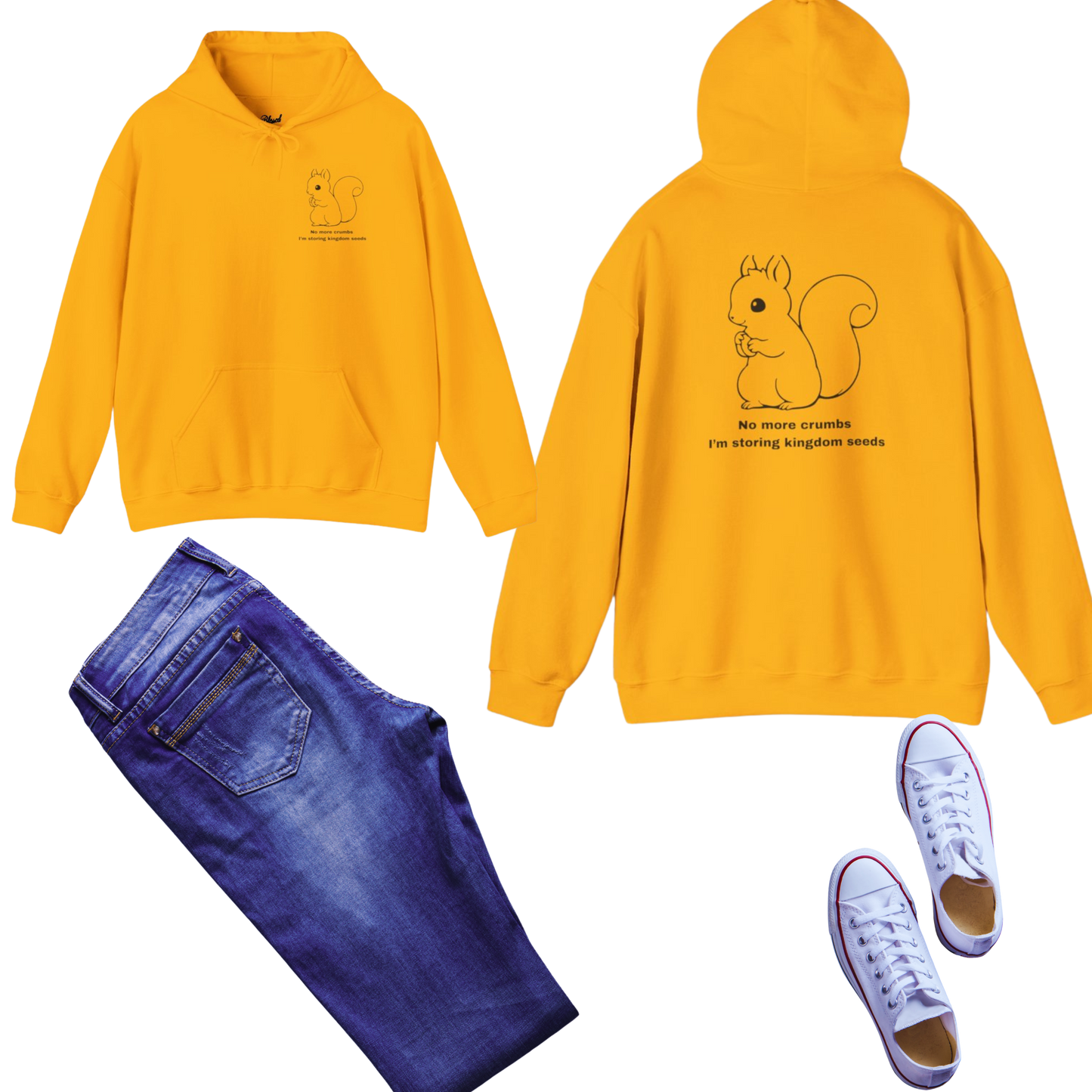 Storing Kingdom Seeds Hoodie — Faith-Inspired Christian Sweatshirt